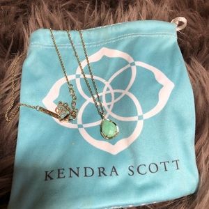 Mint Colored Kiri Kendra Scott Necklace